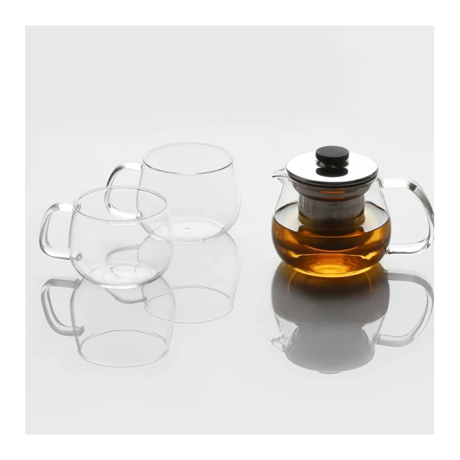 Kinto UNITEA teapot 680ml stainless steel strainer