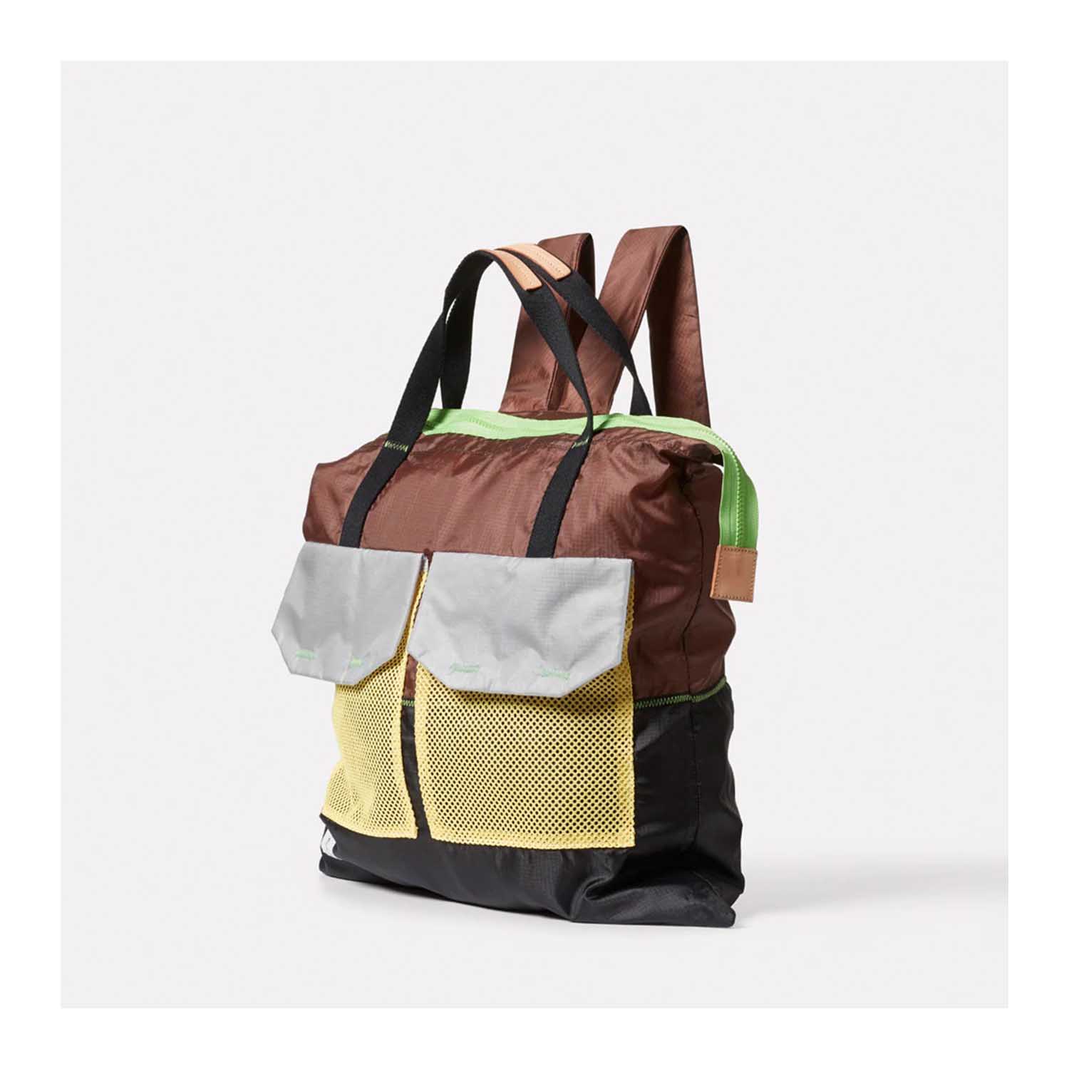 Hank ZIP Backpack Brown